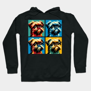 Brussels Griffon Pop Art - Dog Lovers Hoodie